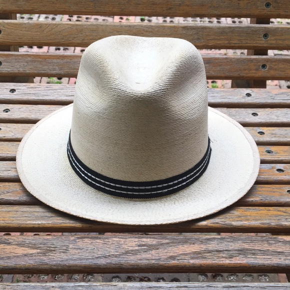 Legitimo FidePal Sahuayo short brim Mexican paper hat homburg style XL - Picture 2 of 16